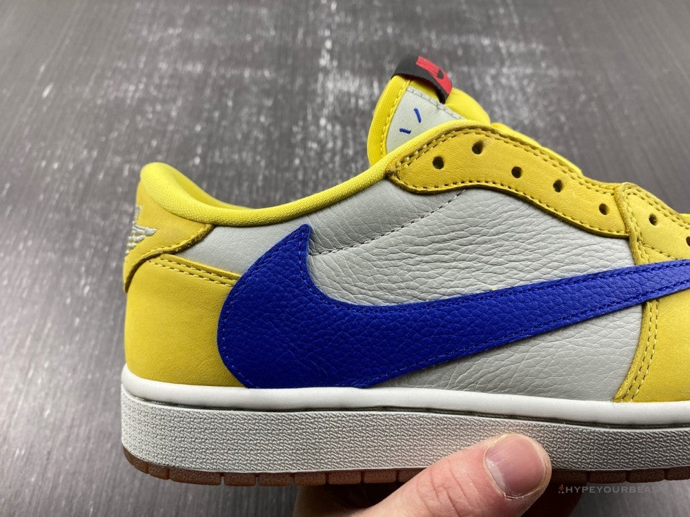Travis Scott X Air Jordan 1 Low OG 'Canary'