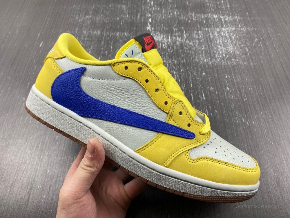 Travis Scott X Air Jordan 1 Low OG 'Canary'