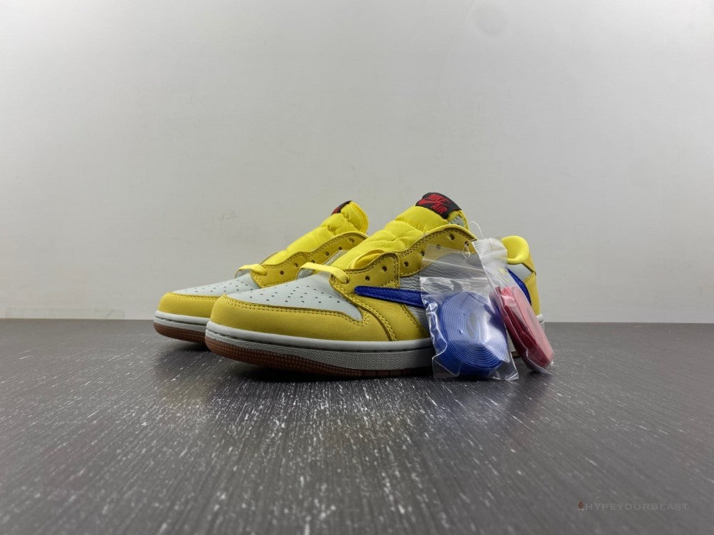 Travis Scott X Air Jordan 1 Low OG 'Canary'