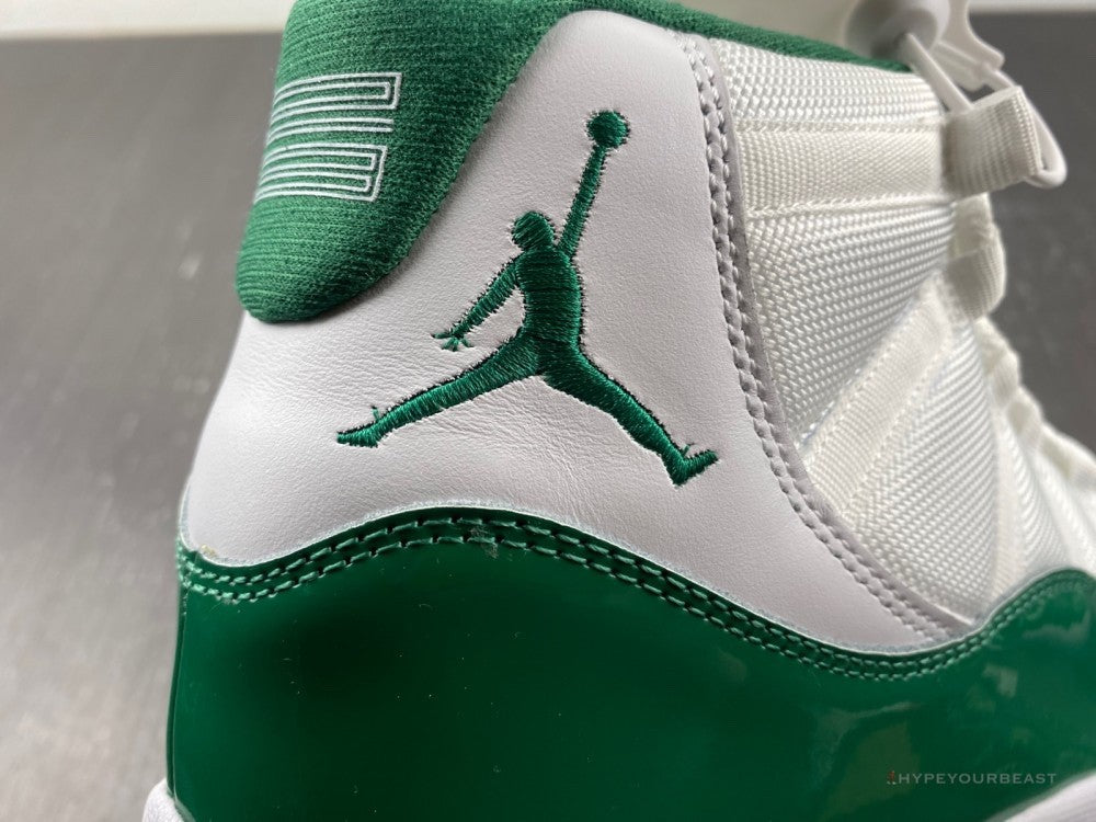Air Jordan 11 High 'Green White'