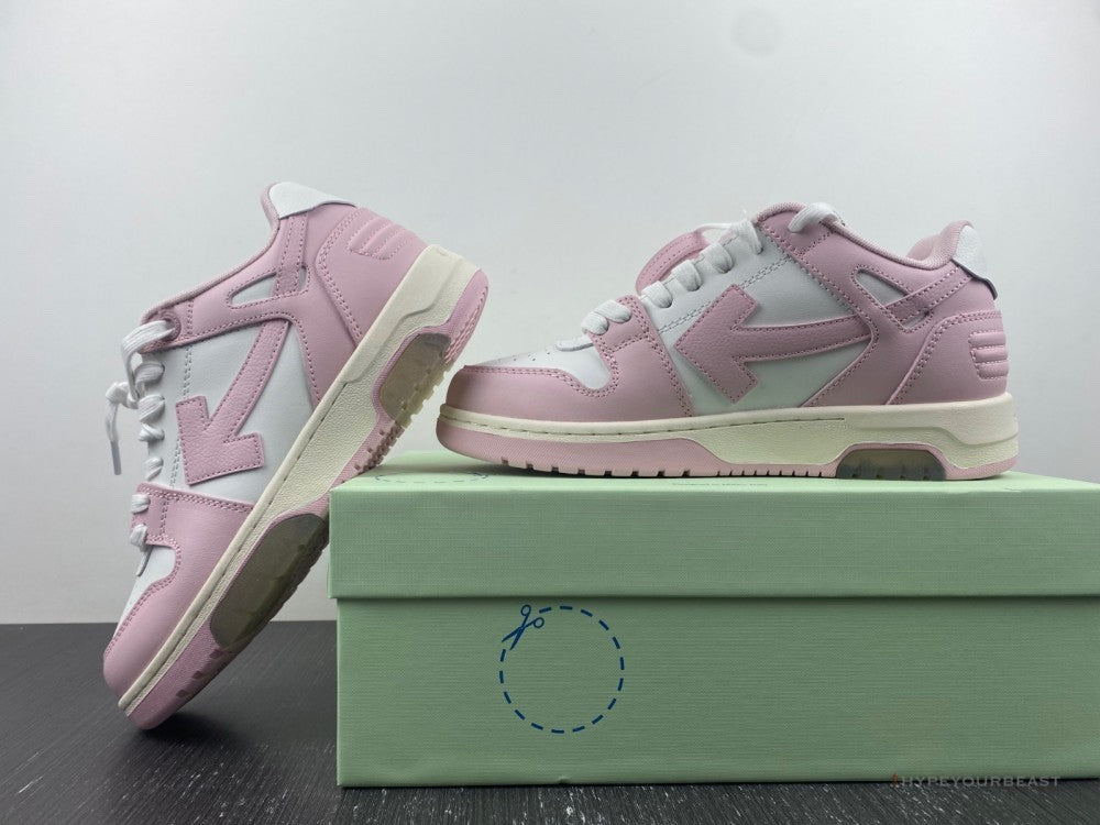 Off-White Out Of Office Low Pink Sneakers