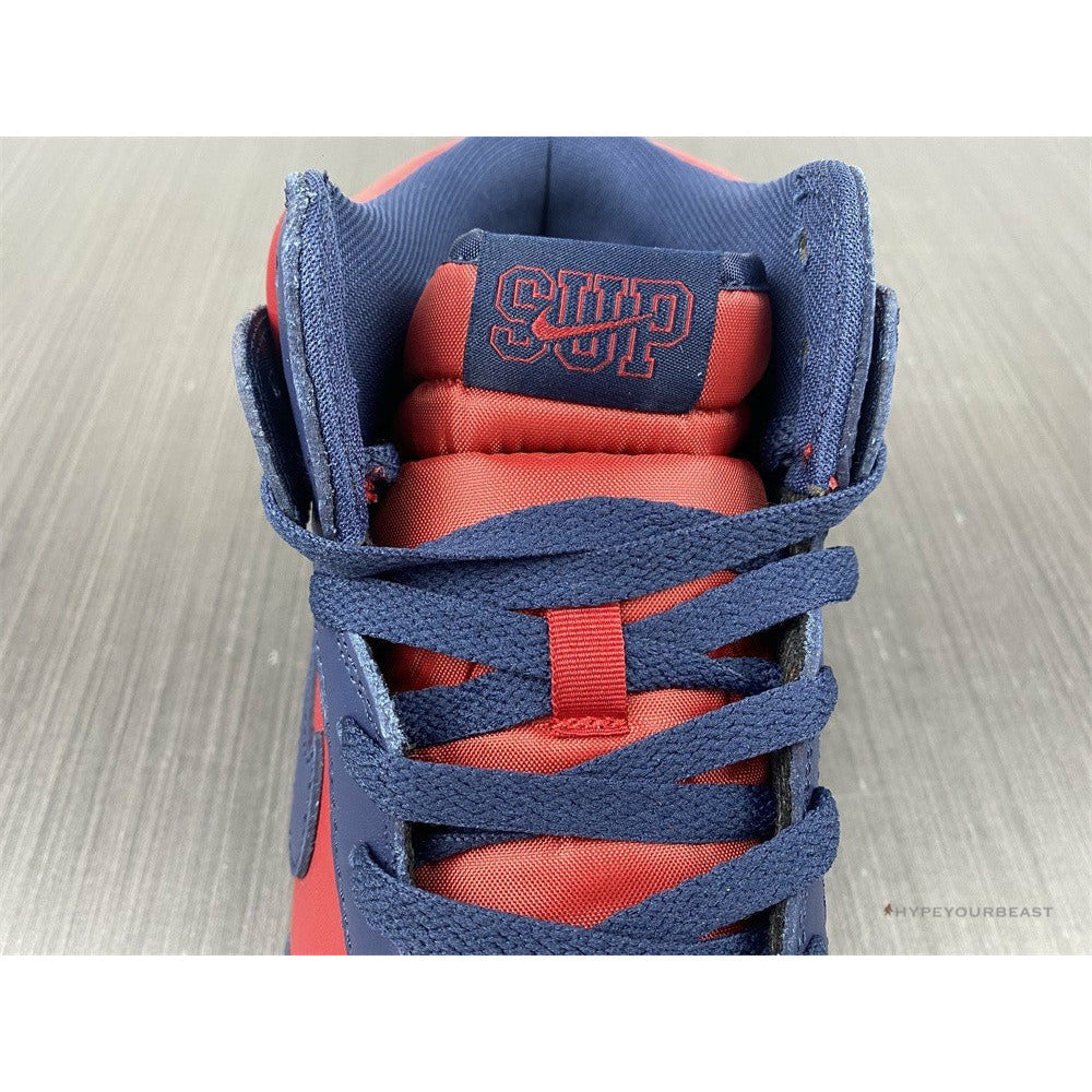 Nike SB Dunk High Supreme 'By Any Means Red Navy'