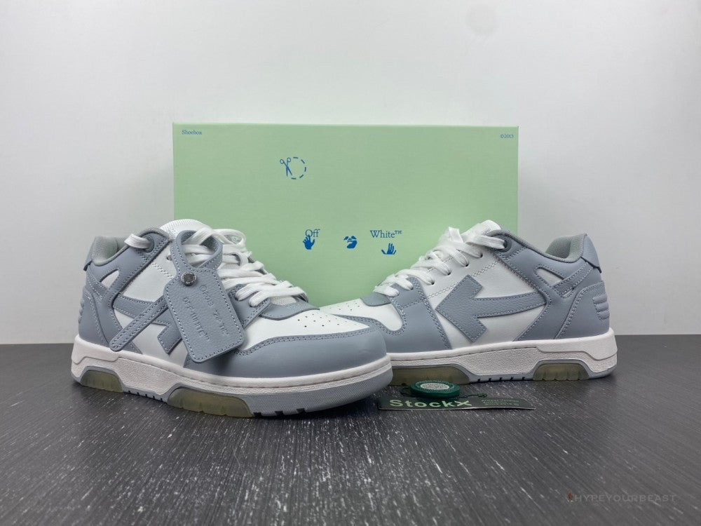 Off-White Out Of Office Low Grey Sneakers