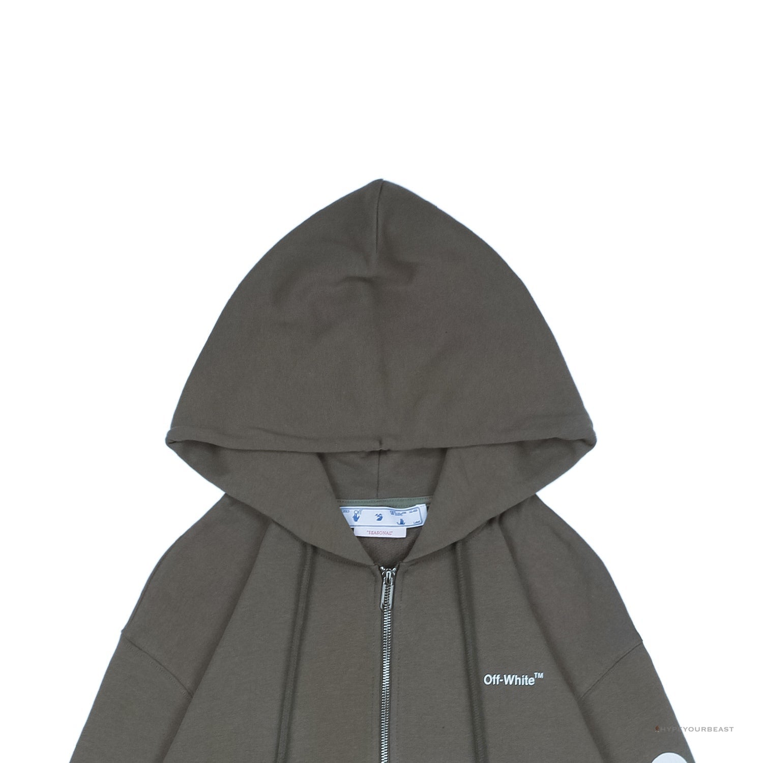 Off White Hoodie S22 Grey