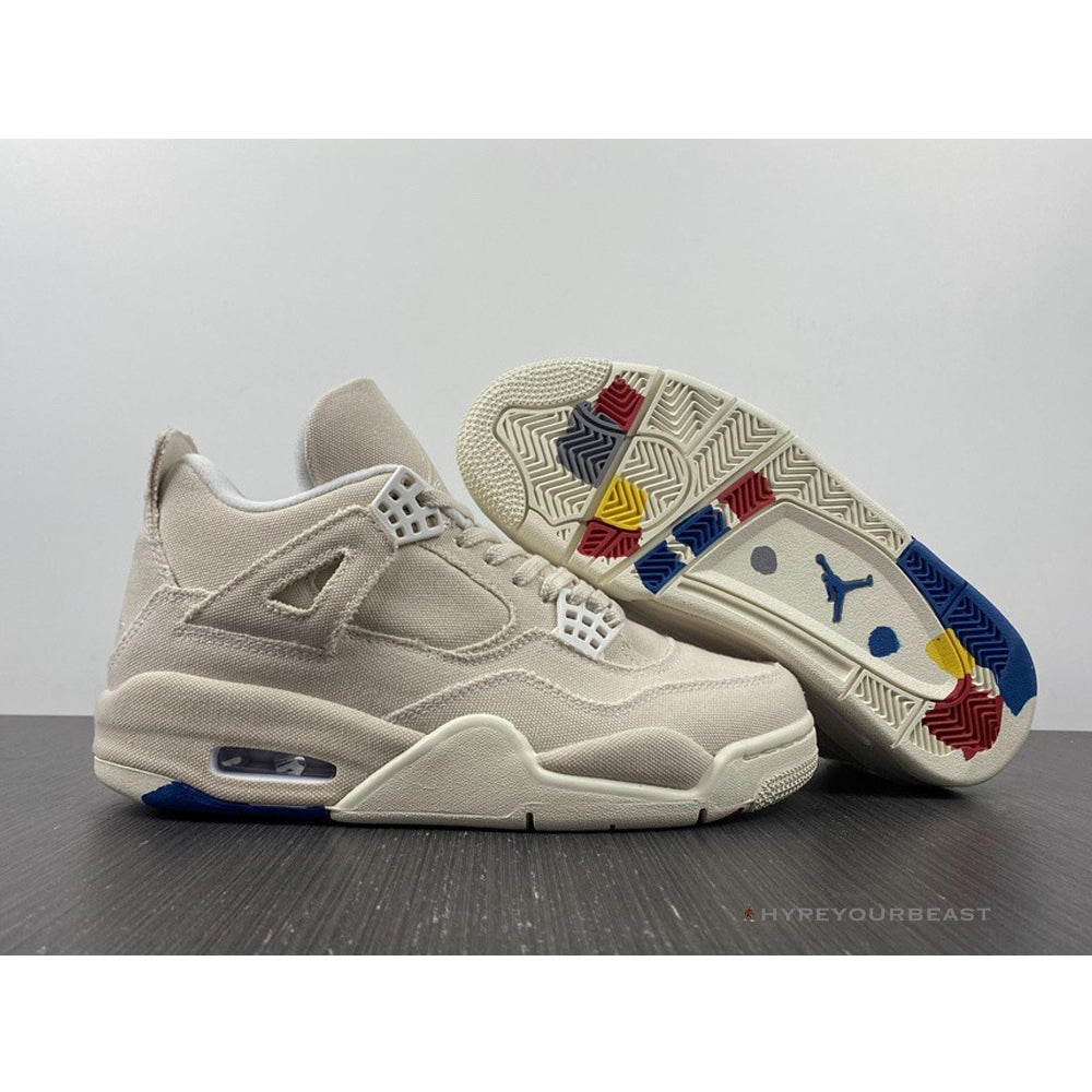 Air Jordan 4 'White Canvas'
