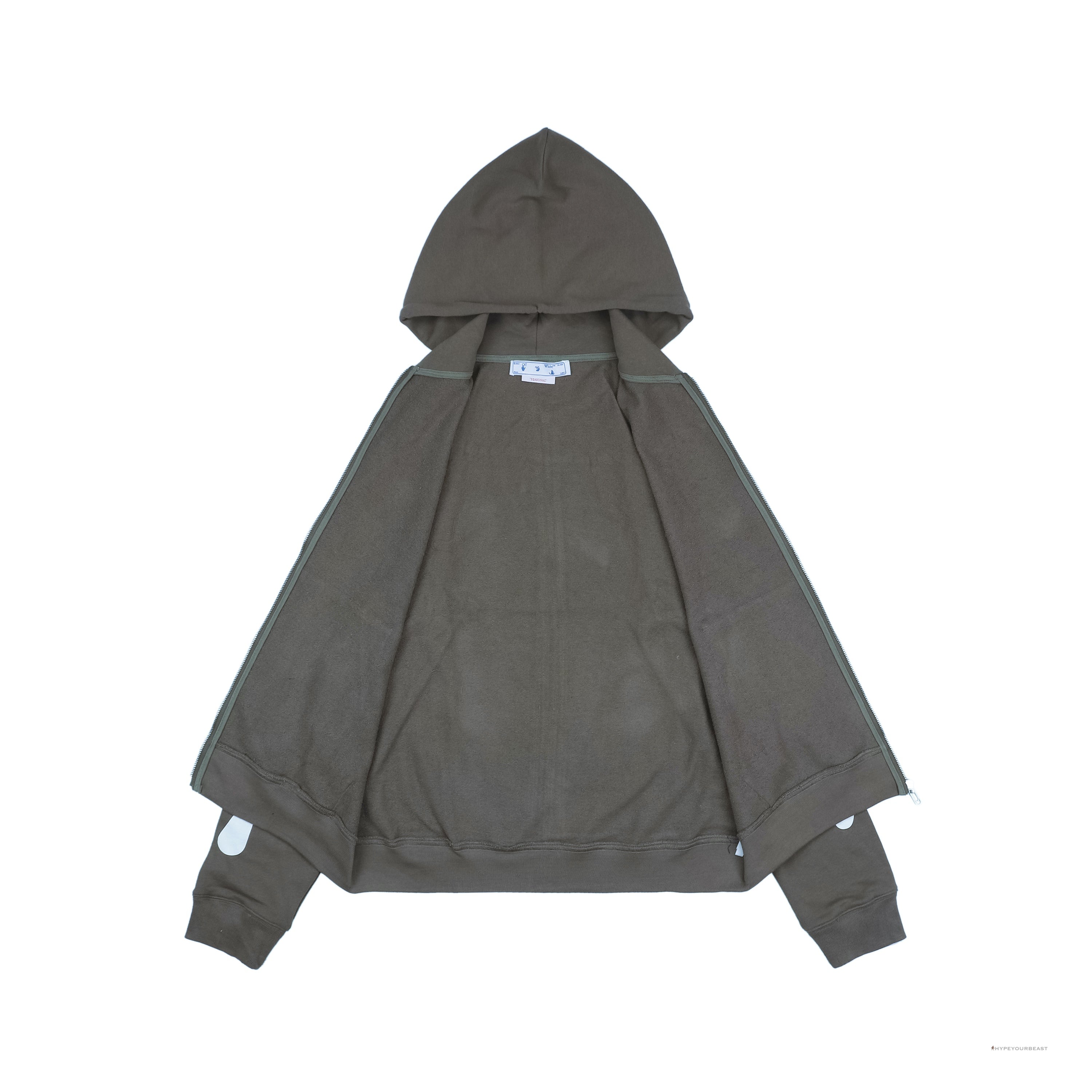 Off White Hoodie S22 Grey