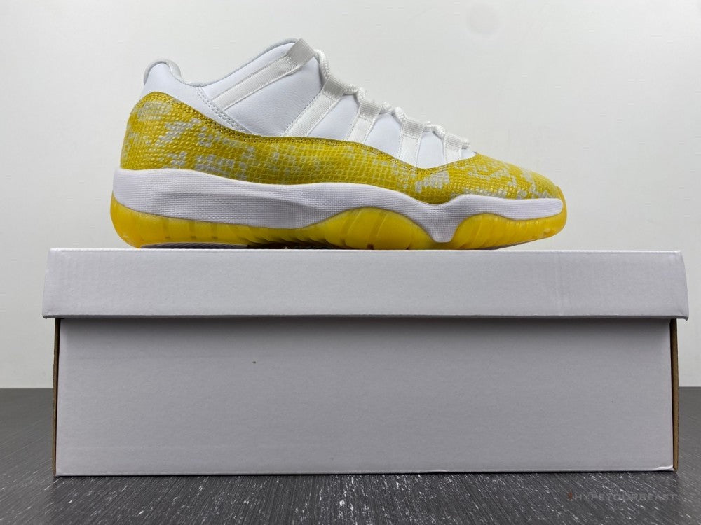 Air Jordan 11 Low 'Yellow Snakeskin'