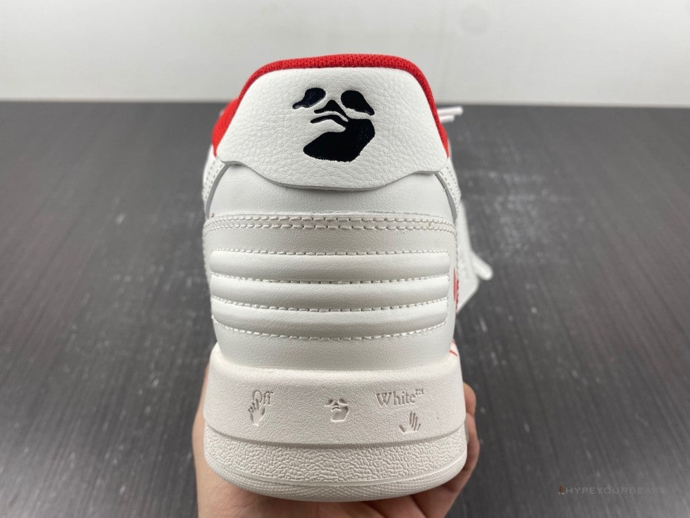 Off-White Out Of Office Low Red Sneakers