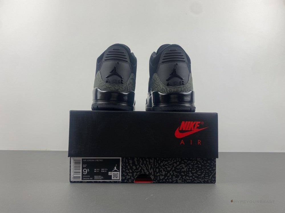 Air Jordan 3 Retro 'Black Cat'