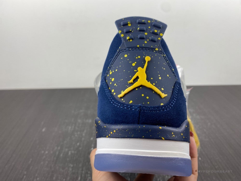 Air Jordan 4 Michigan Blue