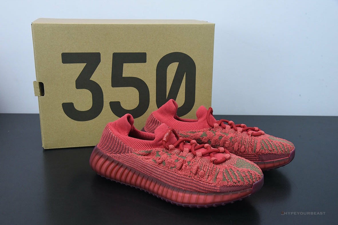 Adidas Yeezy 350 V2 'CMPCT Slate Red'