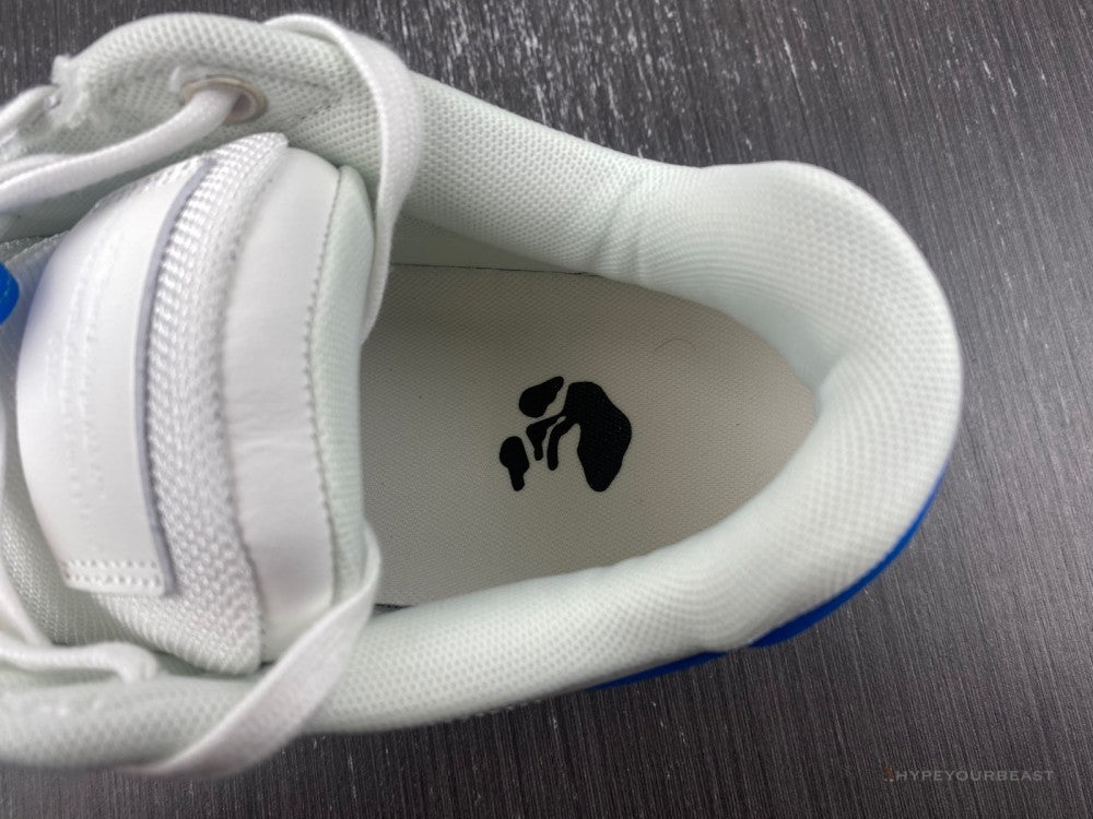 Off-White Out Of Office Low Blue Sneakers