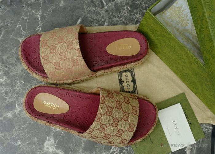 GC Canvas Slides Sandal