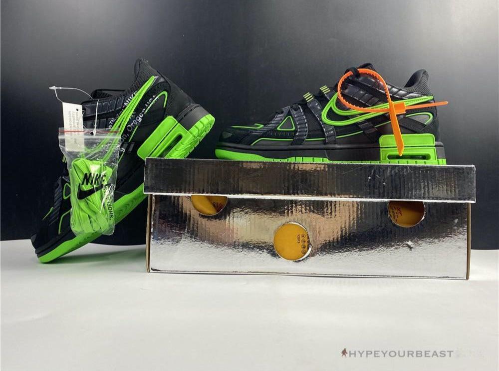 Nike Air Rubber Dunk Off White 'Green Strike'