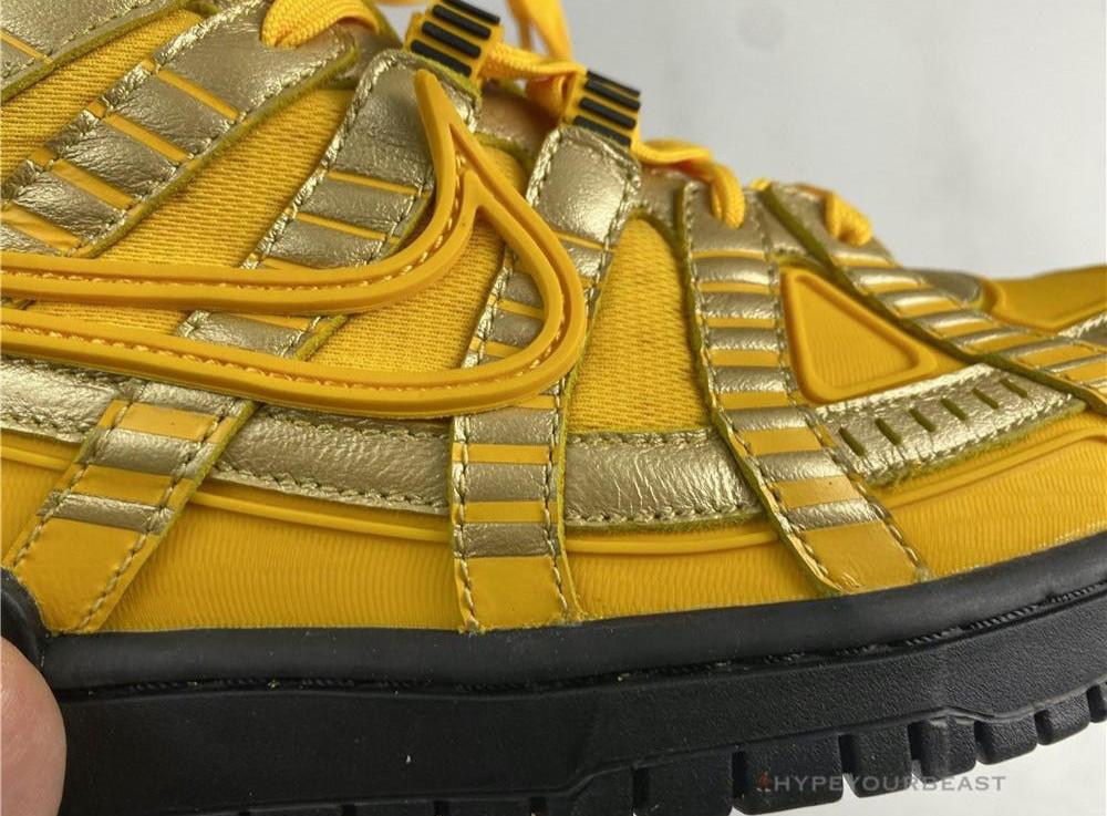 Nike AIr Rubber Dunk Off White 'University Gold'