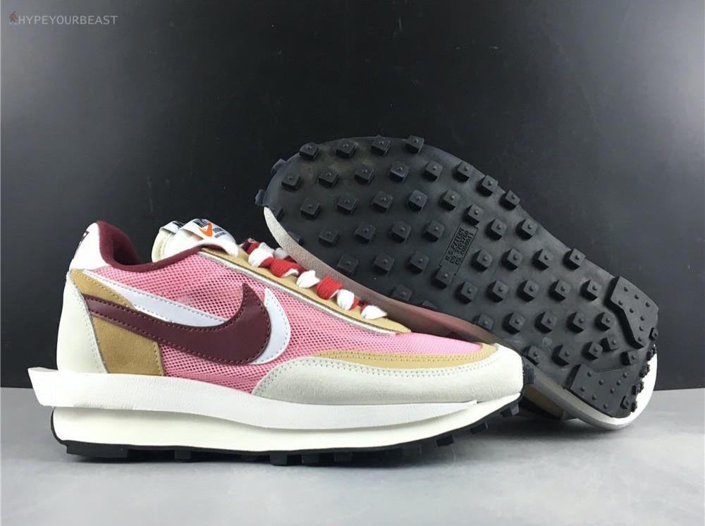 Nike LD Waffle Sacai Daybreak Pink