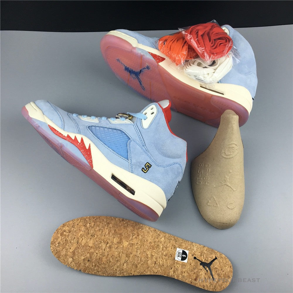 Trophy Room x Air Jordan 5 Retro 'Ice Blue'