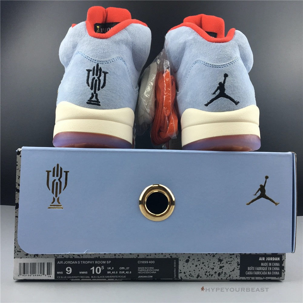 Trophy Room x Air Jordan 5 Retro 'Ice Blue'