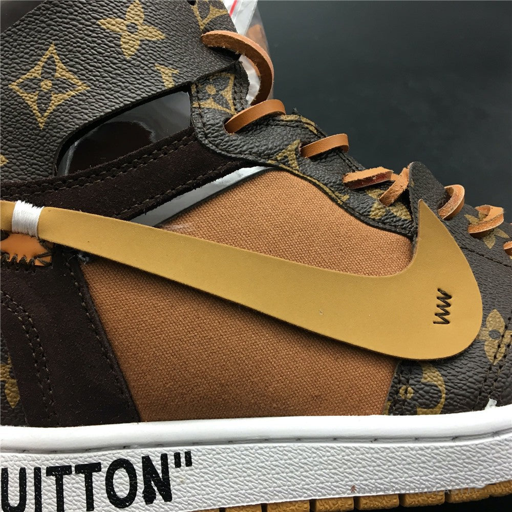 Off White X Jordan 1 X LV