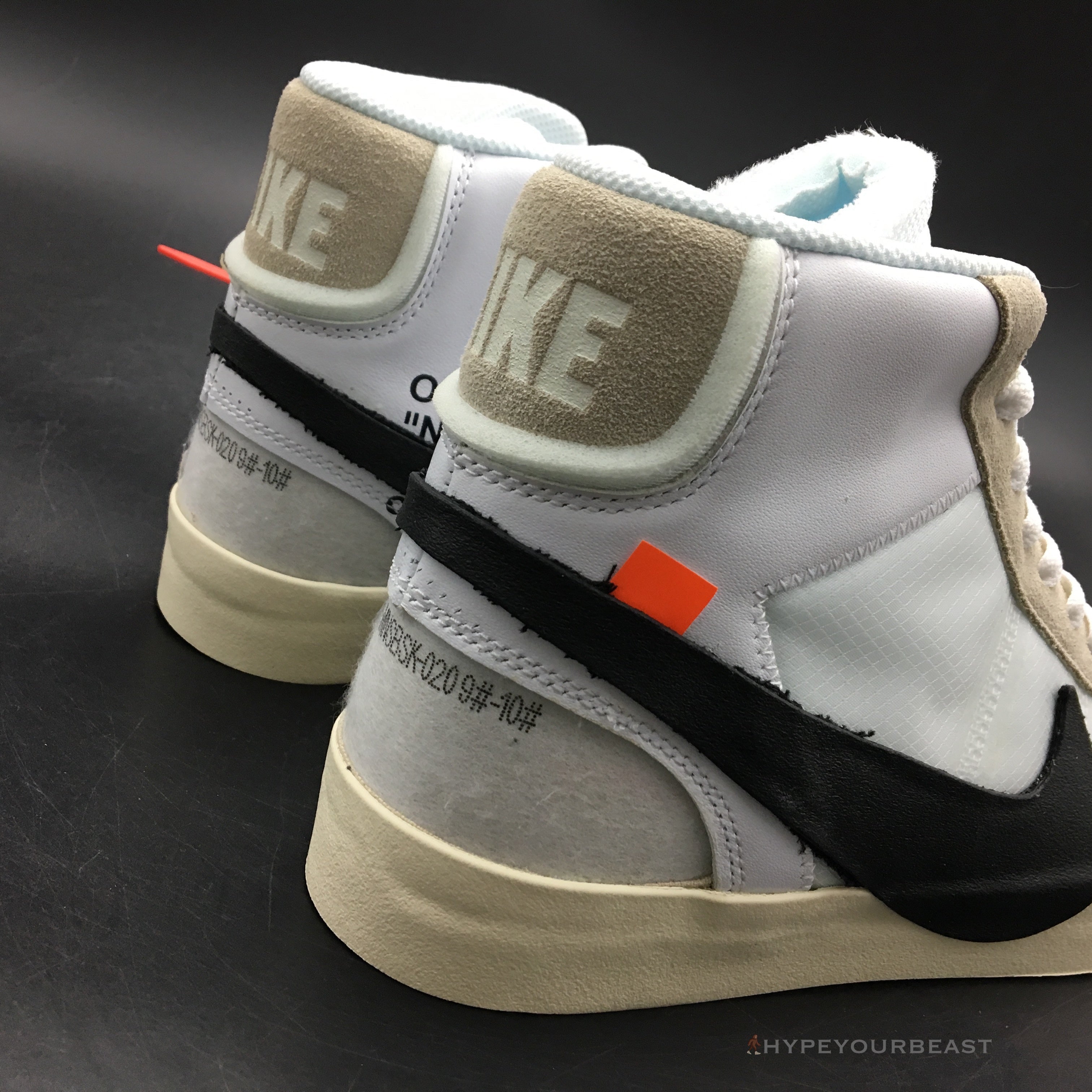 Off White X Nike Mid Blazer White