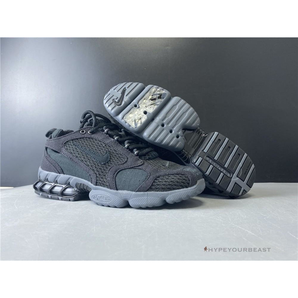 Stussy X Nike Air Zoom Spiridon Cage 2 Black