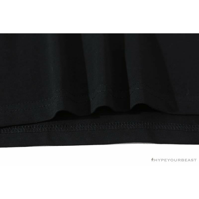 BAPE Japan Limited Edition Pink Cherry Tree Tee Shirt 'BLACK'