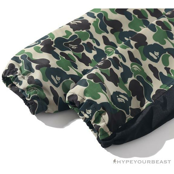 BAPE x FCRB Joint Double Zip Camouflage Hoodie 'GREEN'