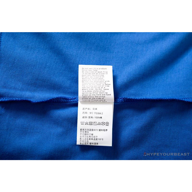 BAPE Baby Milo Sesame Street Carp Streamer Tee Shirt 'BLUE'