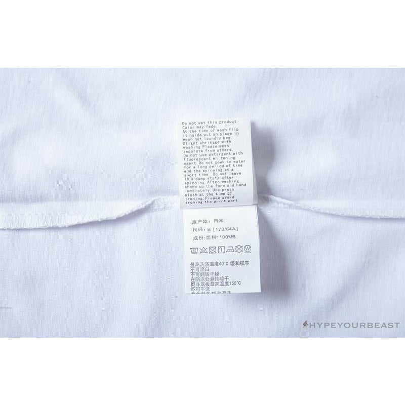 BAPE Readymade Small Bee Camouflage Letter Tee Shirt 'BLUE'