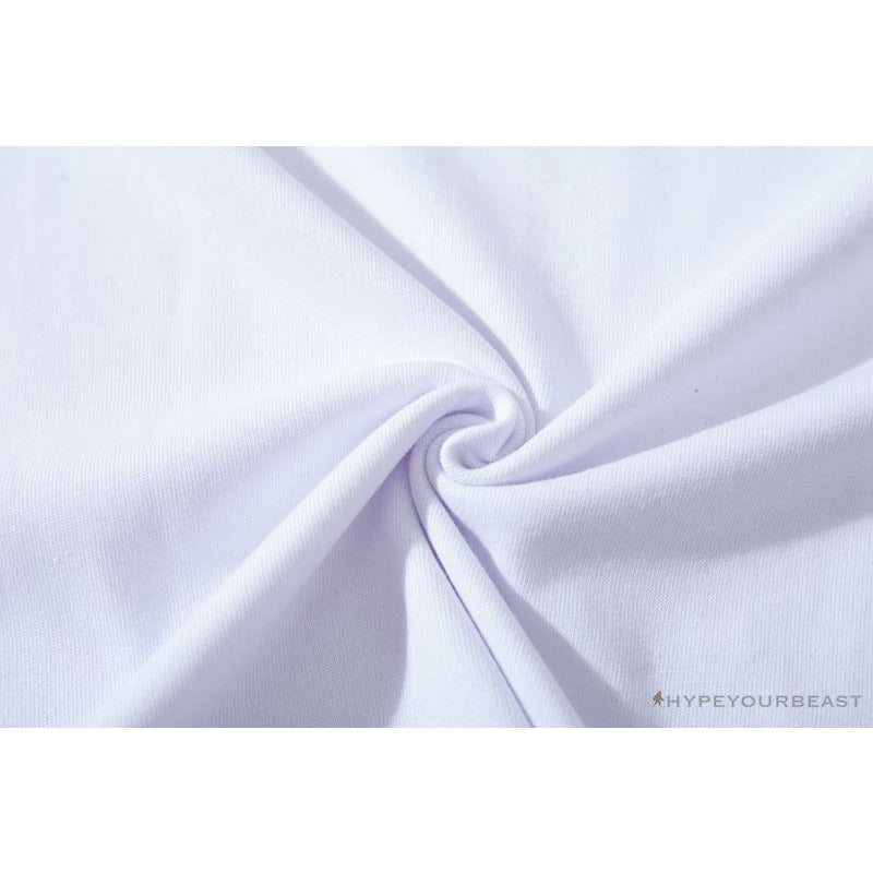 BAPE Readymade Small Bee Camouflage Letter Tee Shirt 'BLUE'