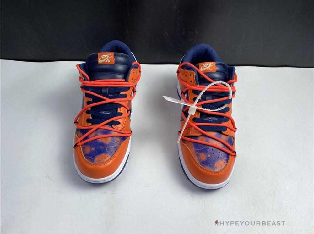 Futura X Off-White X Nike Dunk Low Orange