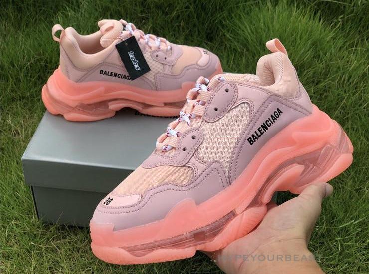BCG Triple S Baby Pink