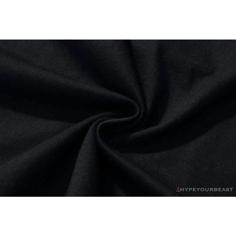 BAPE NYC New York Limited Purple Camouflage Ape Head Tee Shirt 'BLACK'