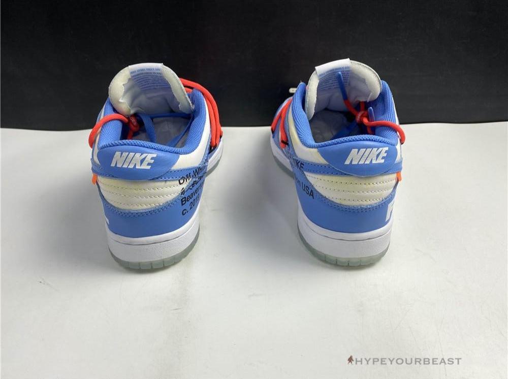 Futura X Off-White X Nike Dunk Low Blue