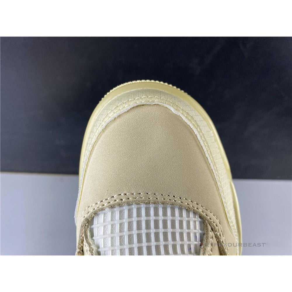 Off White X Air Jordan 4 Sail