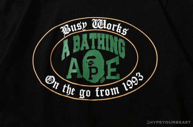 BAPE Ape Man Head Gothic Body Camouflage Tee Shirt