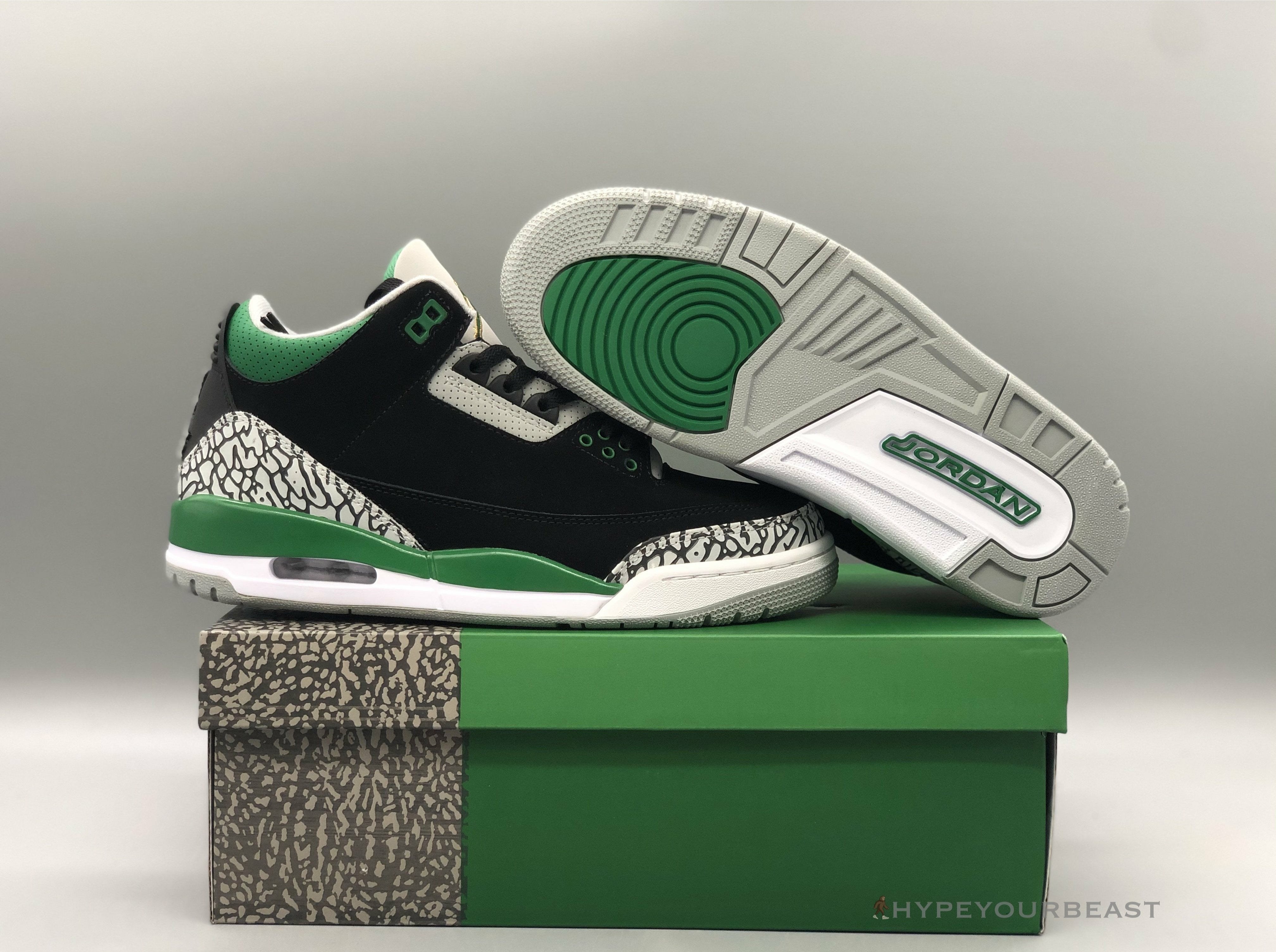 Air Jordan 3 Retro Pine Green