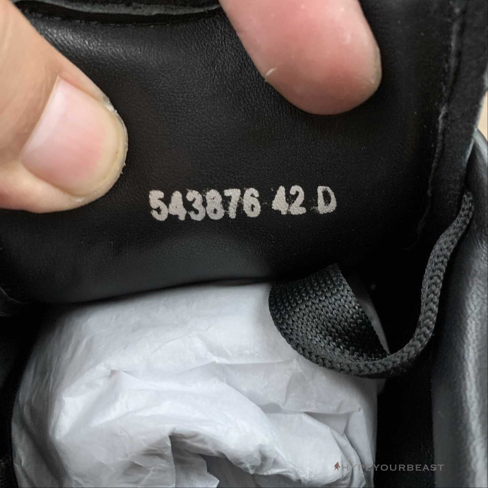 Alexander McQueen Black / Black / White