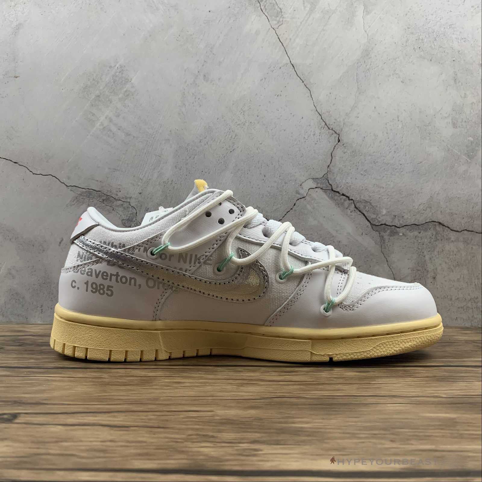 Off White X Nike Dunk Low 'Dear Summer - 18/50'