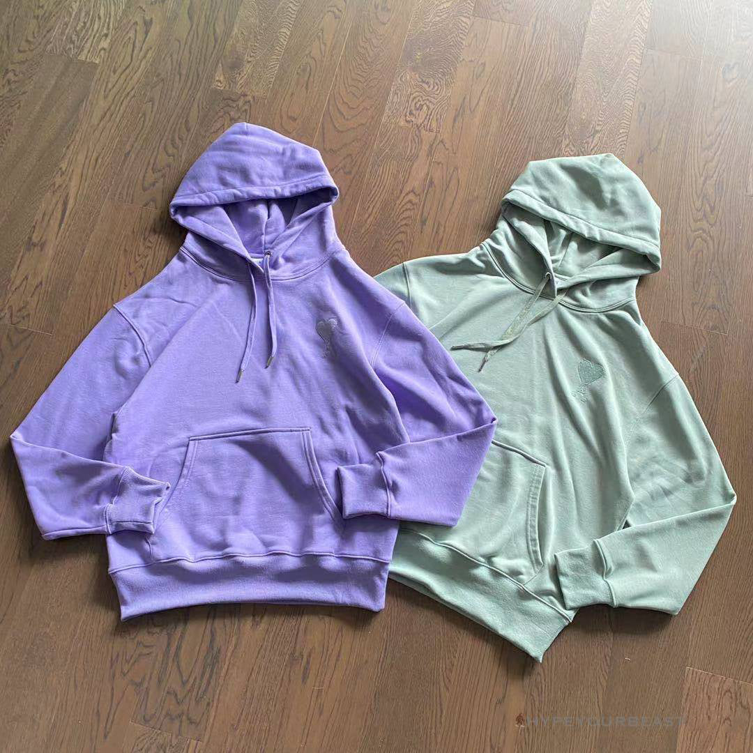 AMI Hoodie Green