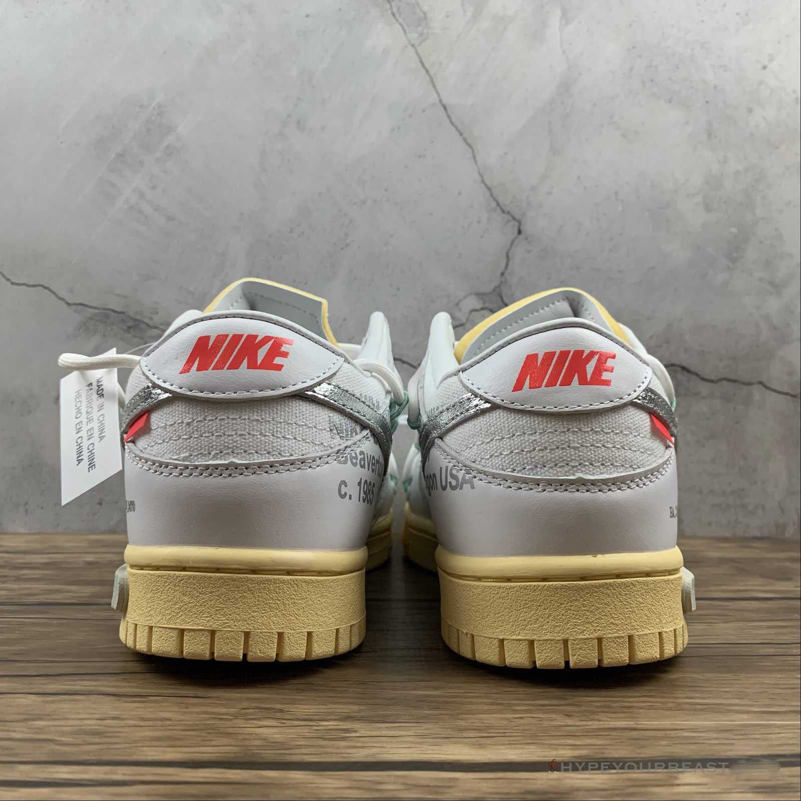 Off White X Nike Dunk Low 'Dear Summer - 18/50'