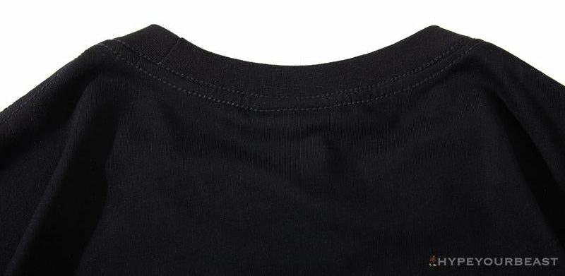 BAPE Baby Milo Color Letter Monkey Tee Shirt 'BLACK'