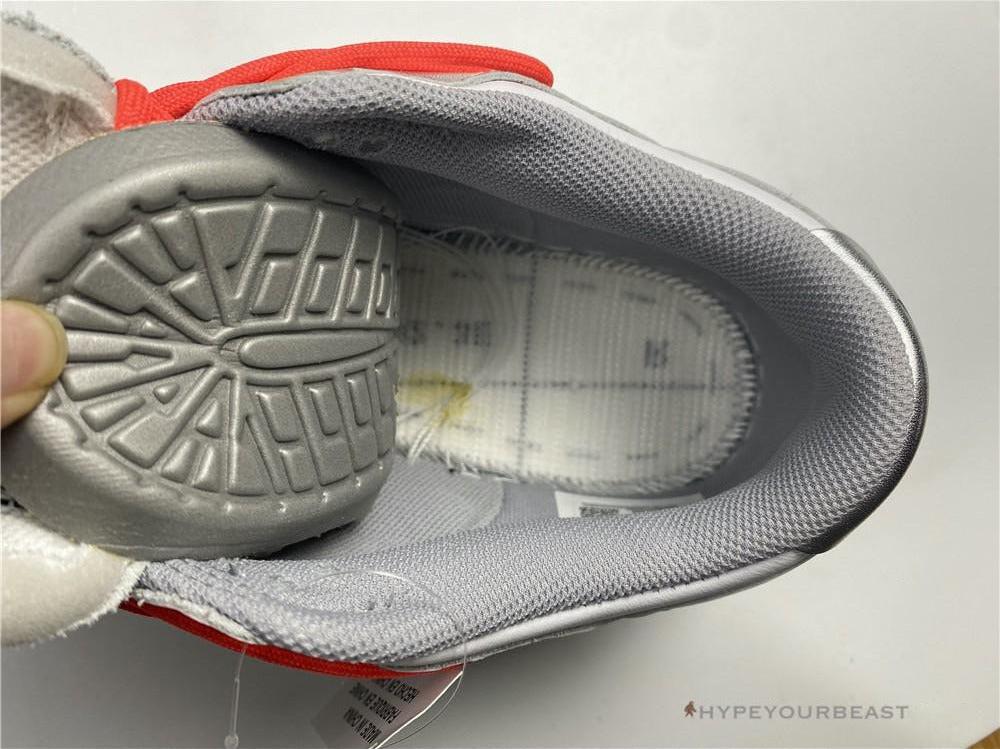 Nike Off-White X Dunk Low 'Metallic Silver’