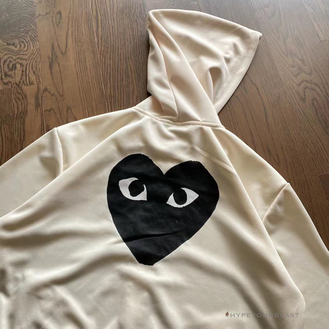 CDG Hoodie Cream