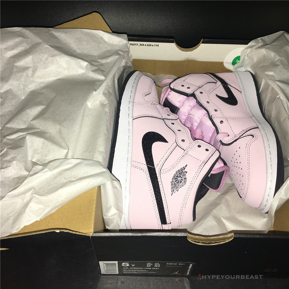 Air Jordan 1 Mid Pink Quartz