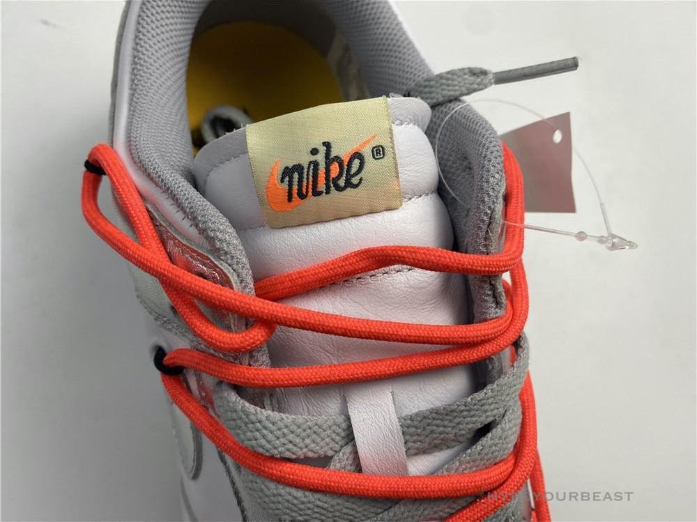 Nike Off-White X Dunk Low 'Metallic Silver’