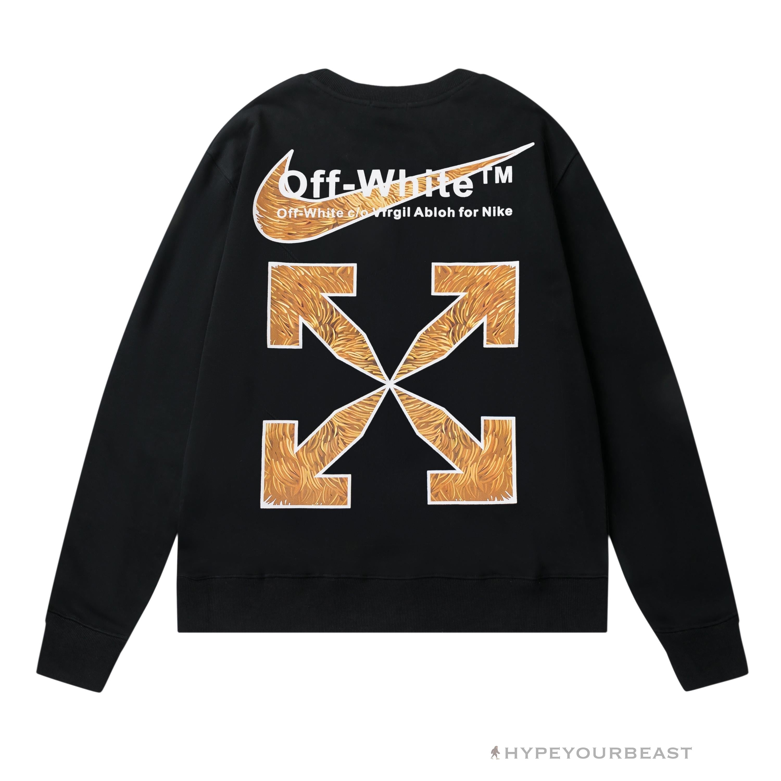 Off-White X Nike Shirt Teddy Black