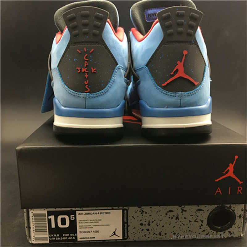 Travis Scott X Jordan 4 Cactus Jack