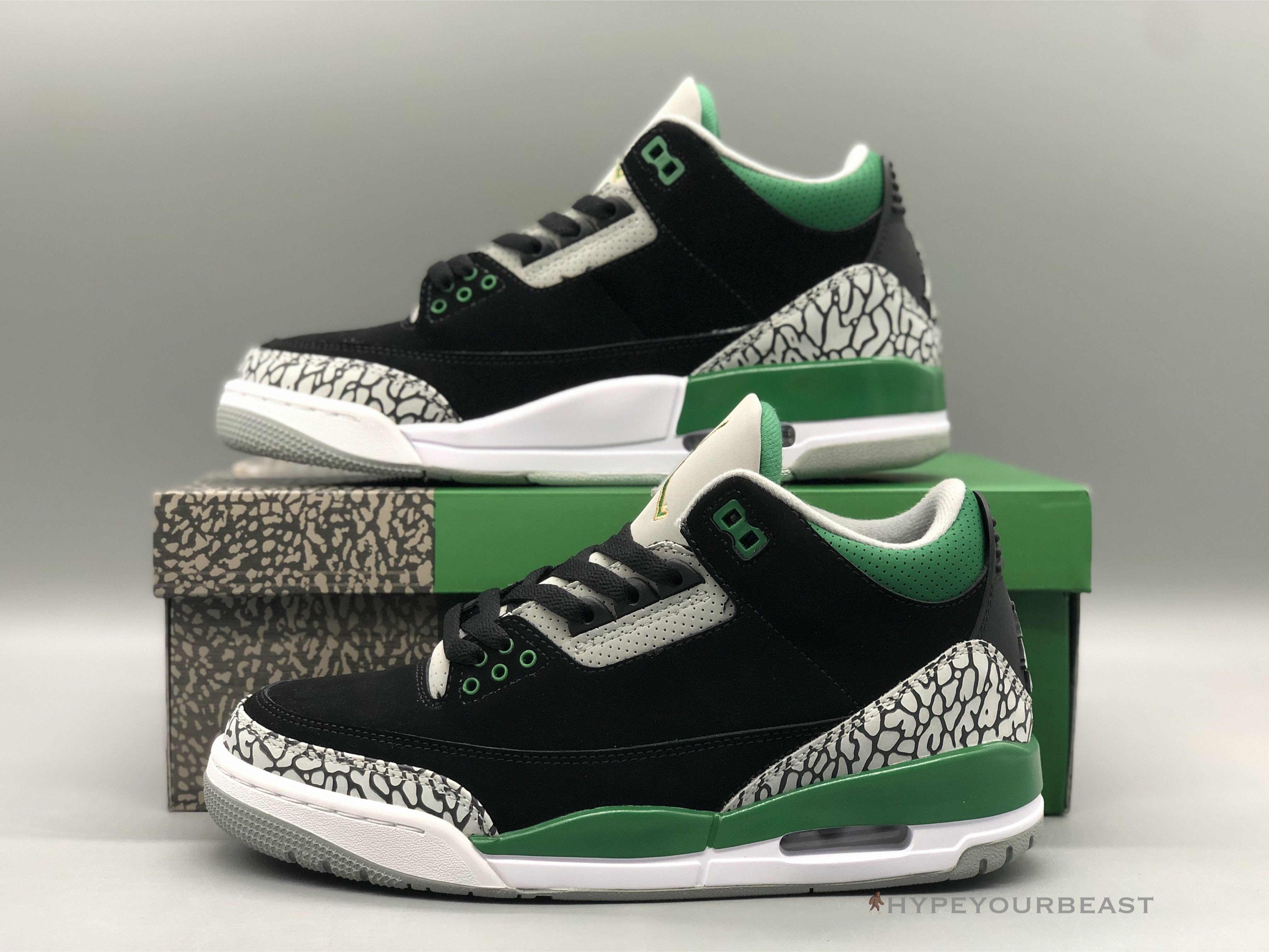 Air Jordan 3 Retro Pine Green