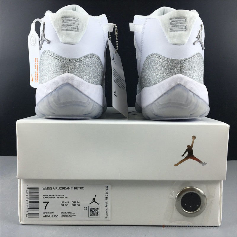 Air Jordan 11 Retro 'Metallic Silver'